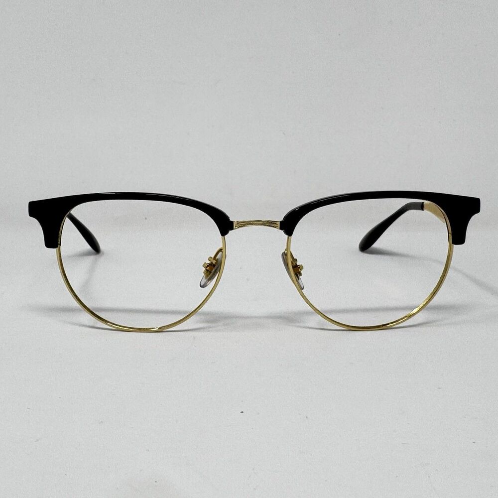 Ray-Ban RB6396 5784 Black Gold Eyeglass Frames 51-19-140